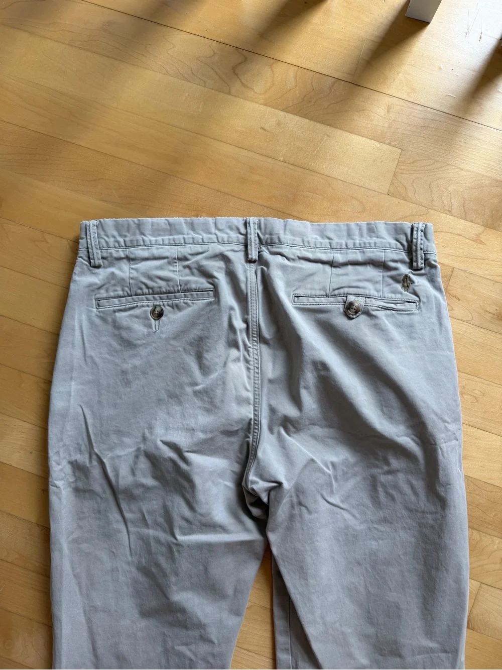 Polo by Ralph Lauren Men's Light Khaki Cotton Chinos